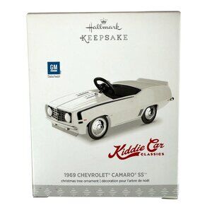 Hallmark Keepsake 1969 Cheverlot Camaro SS Kiddie Car Classics Ornament 2017 NEW